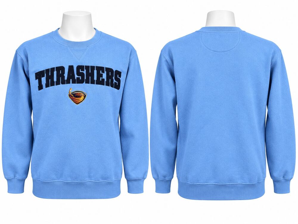 Atlanta Thrashers Team Edition Sweatshirt Small Blue NHL Hockey Crewneck Vintage